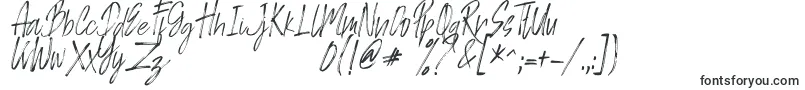 フォントSIKATCH – 筆で書かれたフォント