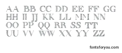 Обзор шрифта Zierinitialen1