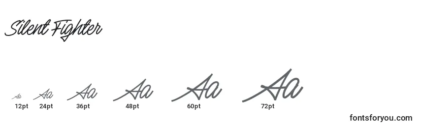 Silent Fighter Font Sizes