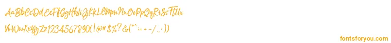Silentmind Rough Demo Font – Orange Fonts