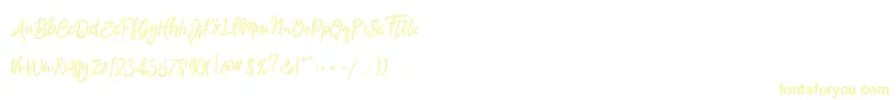 Silentmind Rough Demo Font – Yellow Fonts