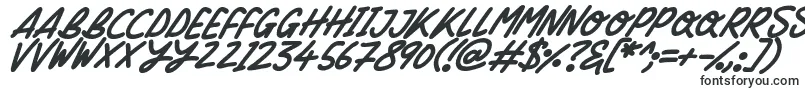 フォントSilky Smooth Italic – Adobe Photoshop用のフォント