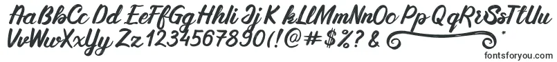 SilkyMilky Regular Font – Fonts for Discord