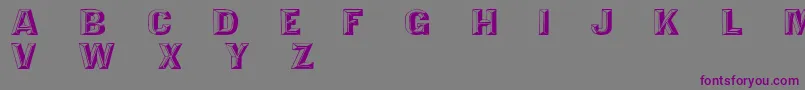 TejaratchiExLefti Font – Purple Fonts on Gray Background