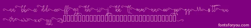 fuente silverstar – Fuentes Rosadas Sobre Fondo Morado