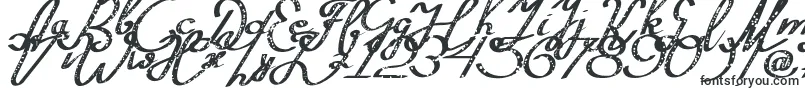 Шрифт Silvestero – скриптовые шрифты