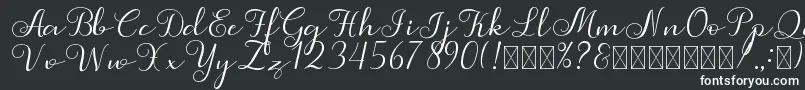 Simphony Font – White Fonts