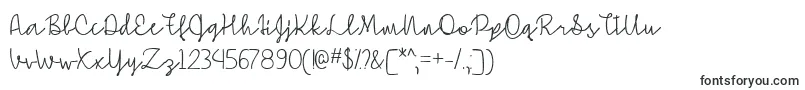 Simple Signature  -fontti – vektorifontit