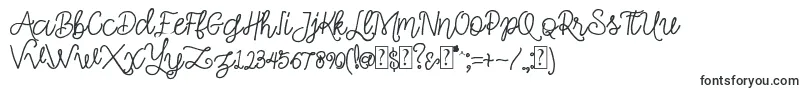 Simple Swirl-fontti – Käsinkirjoitetut fontit