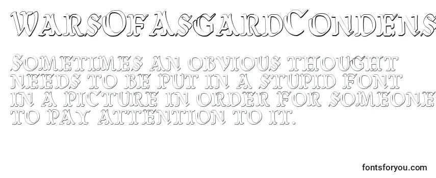 WarsOfAsgardCondensed3D-fontti