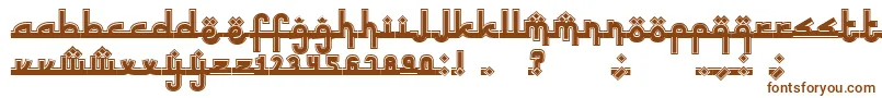 SinbadtheSailor Font – Brown Fonts on White Background