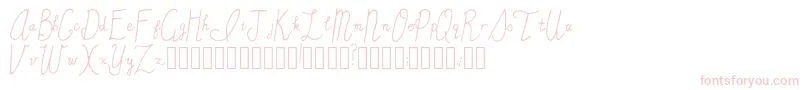 SincerelyYours Regular Font – Pink Fonts