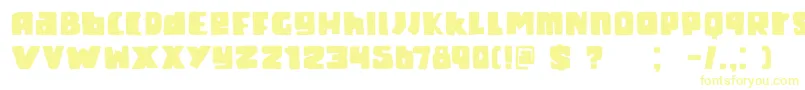 DkFatKittyKat Font – Yellow Fonts