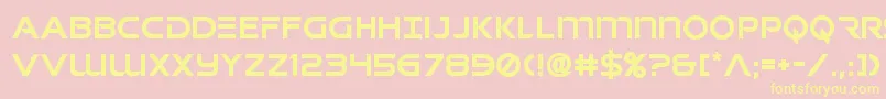 singaporesling Font – Yellow Fonts on Pink Background