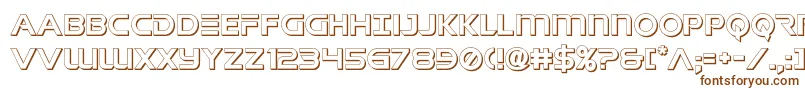 singaporesling3d Font – Brown Fonts