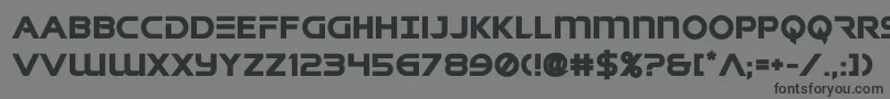 singaporeslingbold Font – Black Fonts on Gray Background