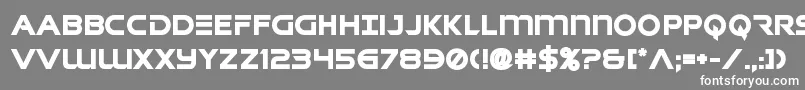 singaporeslingbold Font – White Fonts on Gray Background