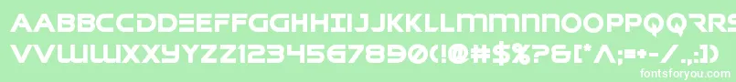 singaporeslingbold Font – White Fonts on Green Background