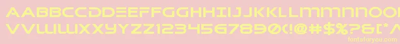 singaporeslingexpand-Schriftart – Gelbe Schriften auf rosa Hintergrund