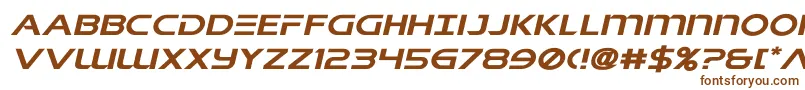 singaporeslingexpandital-fontti – ruskeat fontit valkoisella taustalla