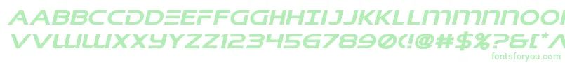 singaporeslingexpandital-Schriftart – Grüne Schriften