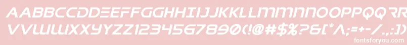 singaporeslingital Font – White Fonts on Pink Background