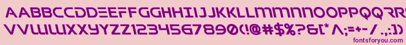 singaporeslingleft Font – Purple Fonts on Pink Background