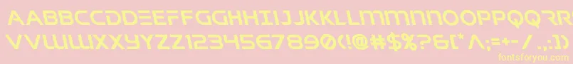 singaporeslingleft Font – Yellow Fonts on Pink Background