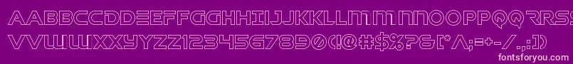 singaporeslingout Font – Pink Fonts on Purple Background