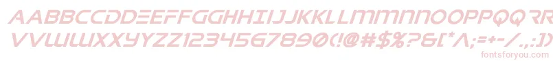 singaporeslingsuperital-Schriftart – Rosa Schriften auf weißem Hintergrund