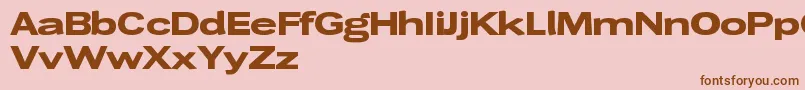 More about Wendelinbreitfett Font Wendelinbreitfett Font – Brown Fonts on Pink Background