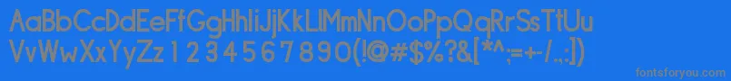 SIPLDB   Font – Gray Fonts on Blue Background