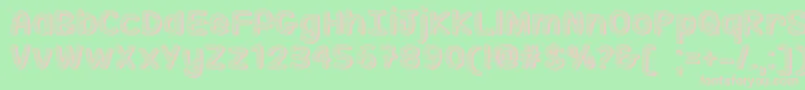 Sippin On Sunshine   Font – Pink Fonts on Green Background