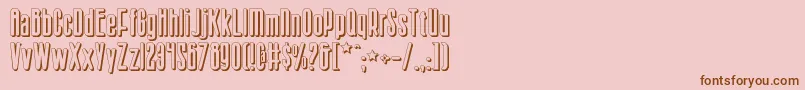 More about Sisterv2s Font Sisterv2s Font – Brown Fonts on Pink Background