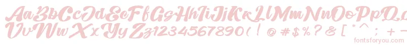 Skatter Font – Pink Fonts