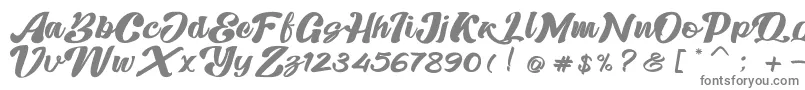 Skatter-Schriftart – Graue Schriften