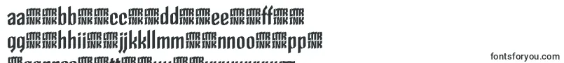 Czcionka SkeletonTypeOne PosterBold – gaelickie czcionki