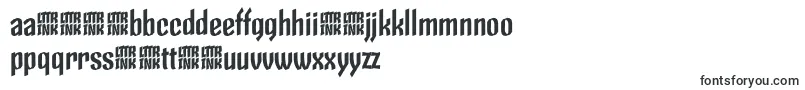 Czcionka SkeletonTypeOne PosterBold – rumuńskie czcionki
