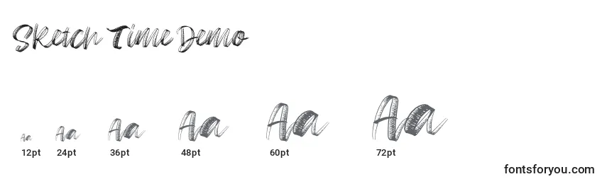 Sketch Time Demo (141083) Font Sizes