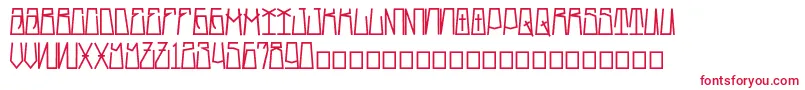 SkinySmile AspekHndz Font – Red Fonts