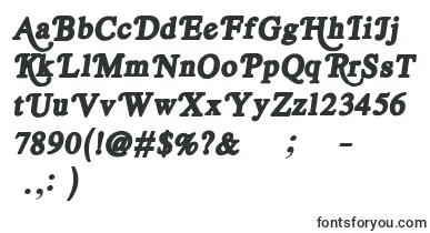  Royalacid font