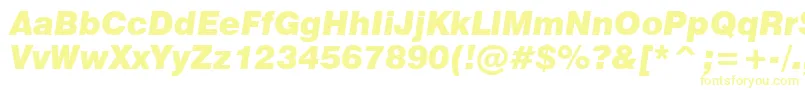 GenevablckOblique Font – Yellow Fonts