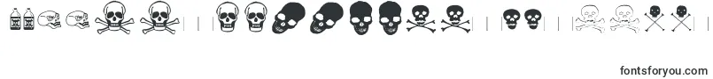 フォントskullz – エスペラントフォント