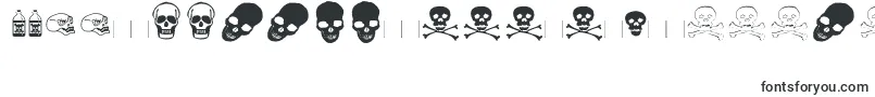 フォントskullz – マルタのフォント
