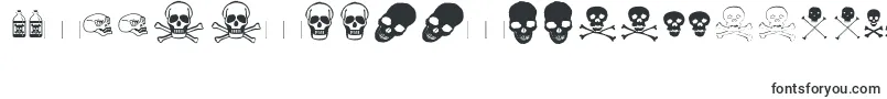Fonte skullz – fontes polonesas