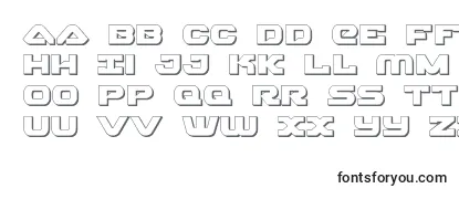 Skyhawk3d-fontti