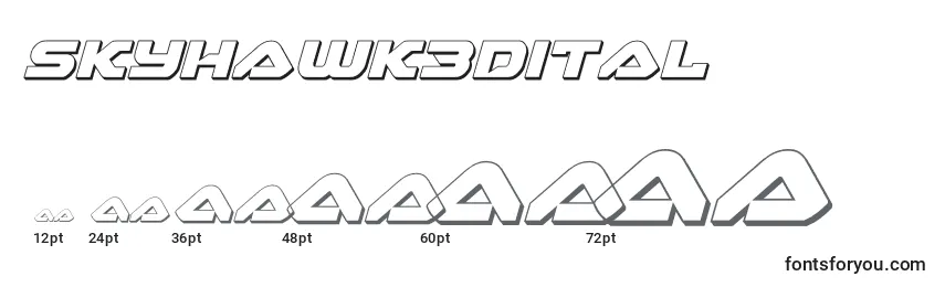 Skyhawk3dital (141118) Font Sizes