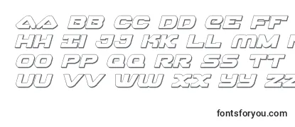 Skyhawk3dital Font