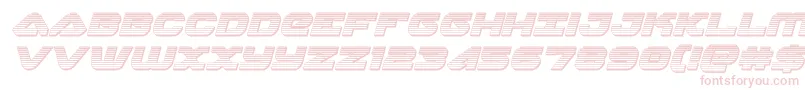 skyhawkchromeital Font – Pink Fonts on White Background