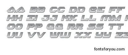 Skyhawkchromeital Font